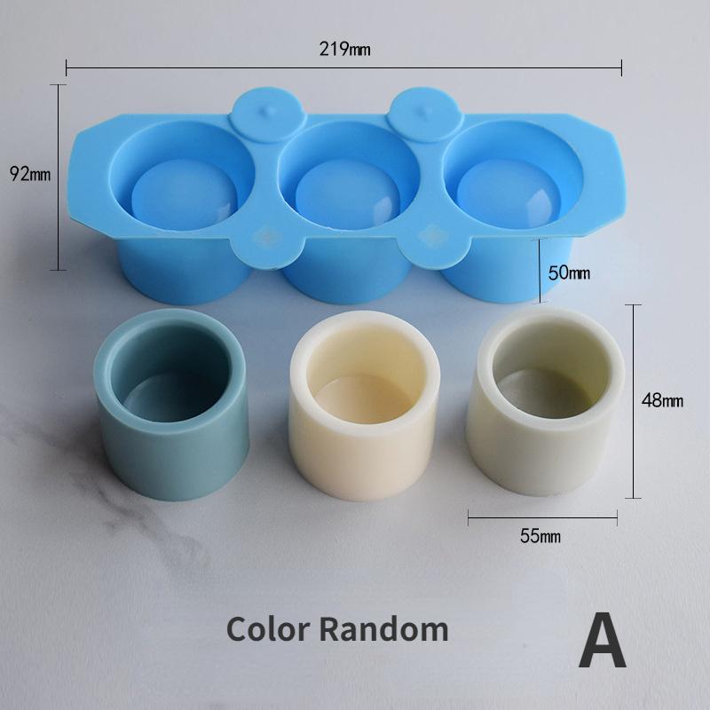 

Творческий 3 силиконовый стакан для льда, ледяная решетка, квадратная круглая форма для цветочного горшка с суккулентами