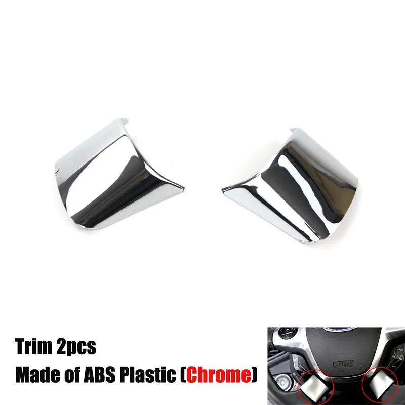 Car Styling Steering Wheel Trim Cover Sticker Decoration Case For Ford Focus 3 MK3 (2012-2014)/For KUGA 2013-2015