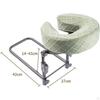 Massage Face Pillow, Hand Support, Adjustable Headrest, Steel, Polyester Foam, Foldable, Suitable