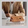 For Samsung Galaxy S24 Ultra / S24 Plus / S24 5G Case Nillkin Qin Prop Flip Leather Case Camera Stand Case Privacy Lens Cover