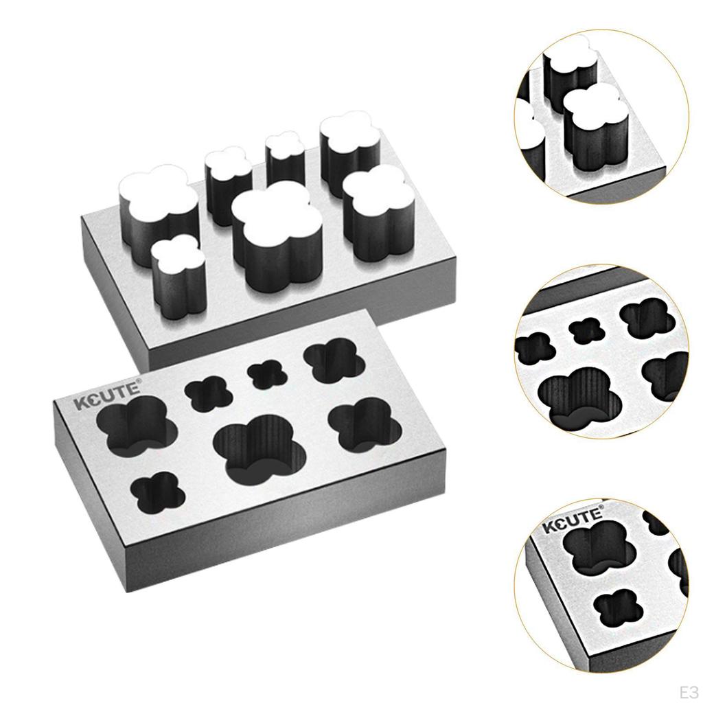 Scheibenschneider zur Schmuckherstellung, Locher, handgefertigtes Zubehör, Formstanzwerkzeug aus Metall