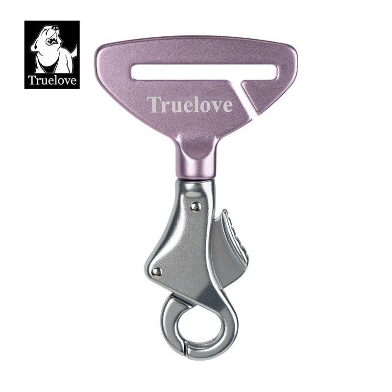 

Truelove Car Seat Belt Safety Buckle Belt Collar or Harness Lightweight Aluminum Alloy Portable Free