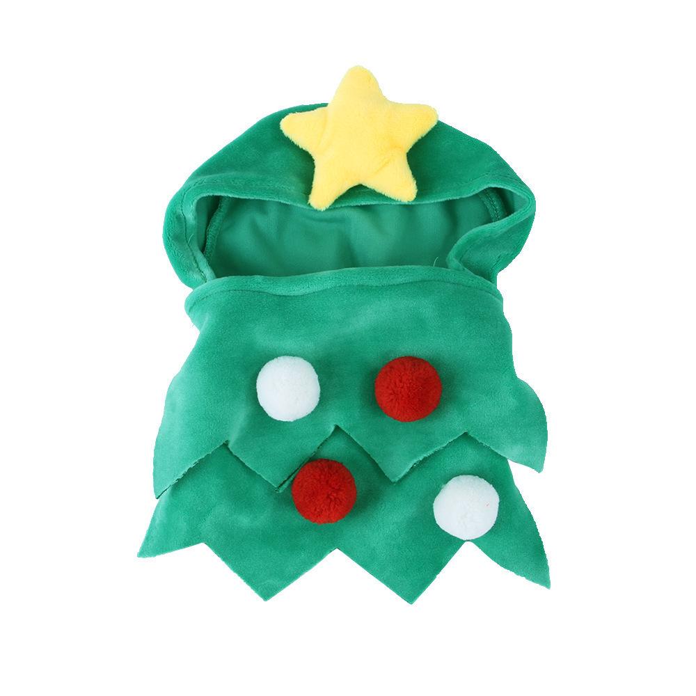 Festive Pet Jumpsuit with Hat - Creative Christmas Outfit for Dogs