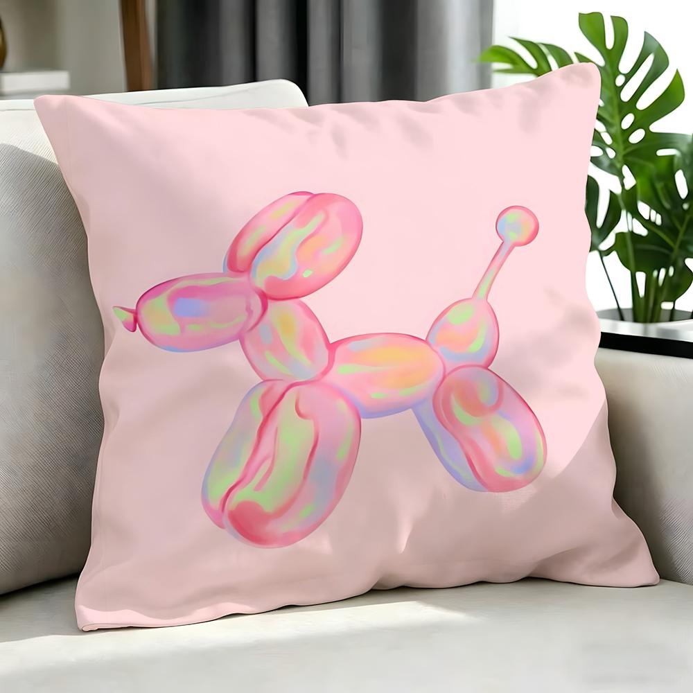 Cartoon BBalloon Dog Cushion Cover Cushion Cover Set Pcs x x x Pillowcase Decorative Sofa Home Decor