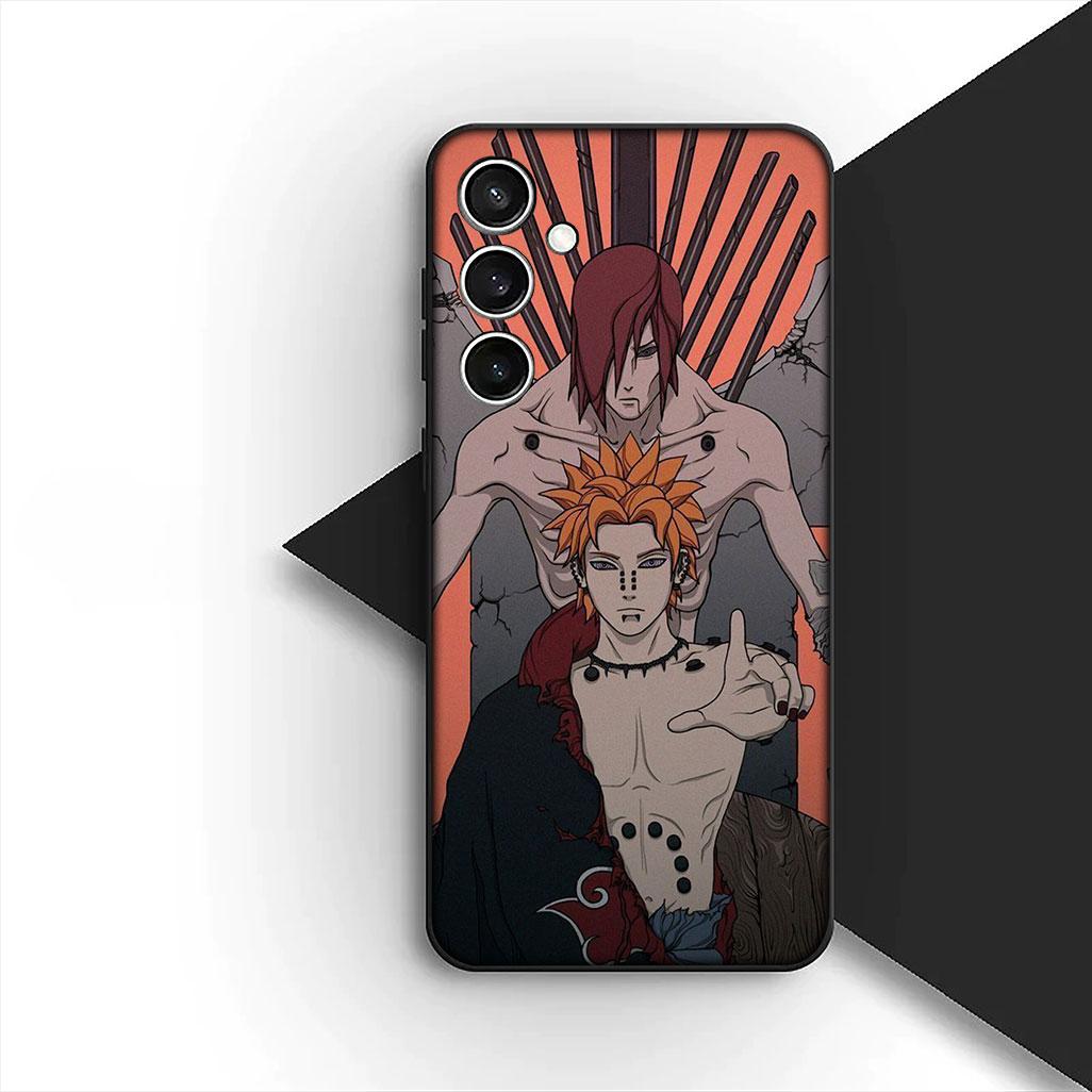 

Cover for Samsung Galaxy S10 S8 S9 Plus A33 A34 A31 70 A71 A72 Note 20 9 8 S10E Casing Phone Case Pain Narutos konan Akatsuki Galaxy S10e
