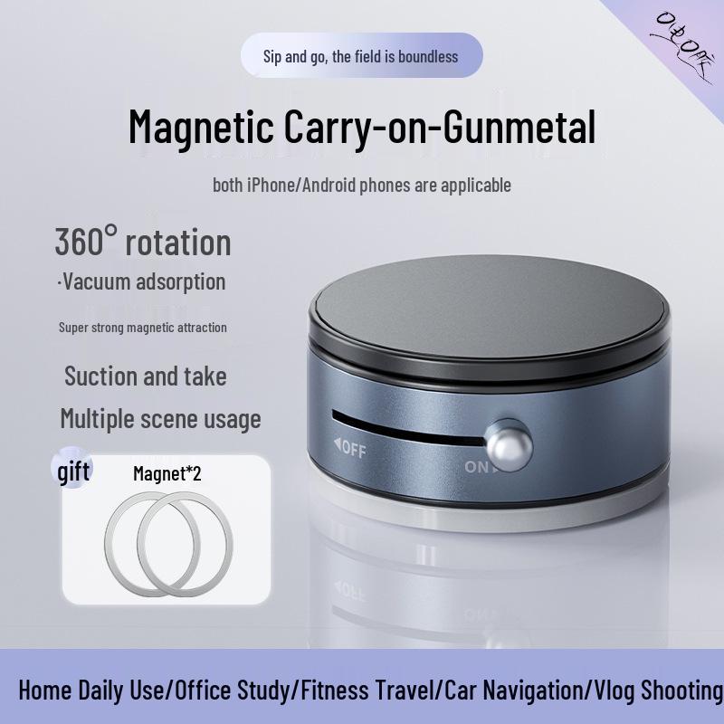 

Dual-Use Magnetic Phone Holder: Foldable Car & Home Stand Standard