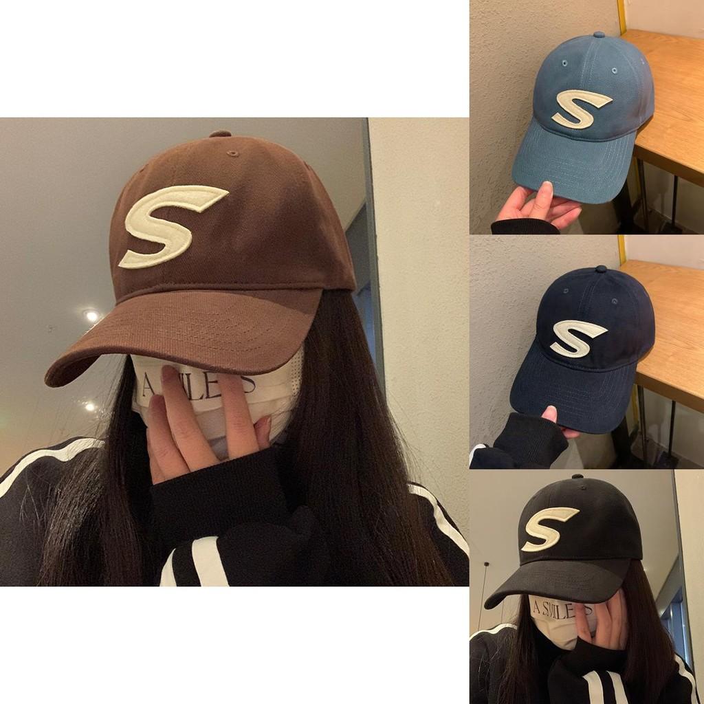 Versatile Round Top Baseball Cap With Curved Brim For Sun Protection