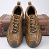 Men's Casual Leather Shoes Handmade Men's Shoes Breathable Men's Sneakers