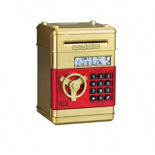 Piggy Bank, Electronic Coin Savings Bank With Password Protection, ATM Savings Bank Coin Reel Storage Box, Creative Money Storag