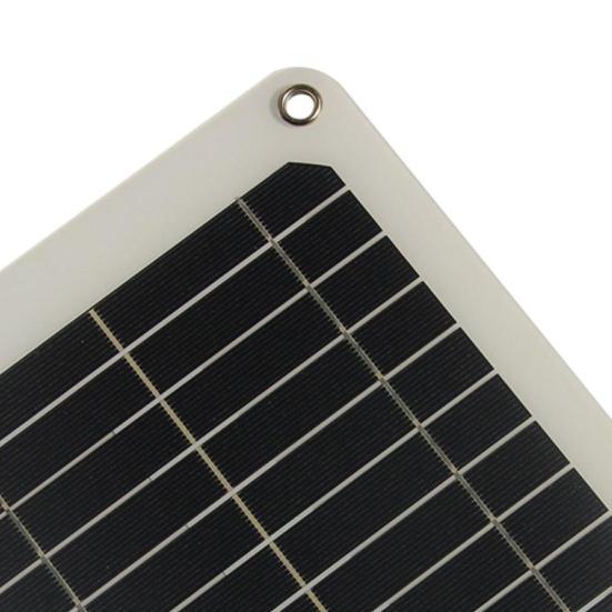5W Solar Panel Phone Charger High Conversion Rate Overcharging Protection Waterproof Compact Single Crystal Silicon Solar Panel Charger