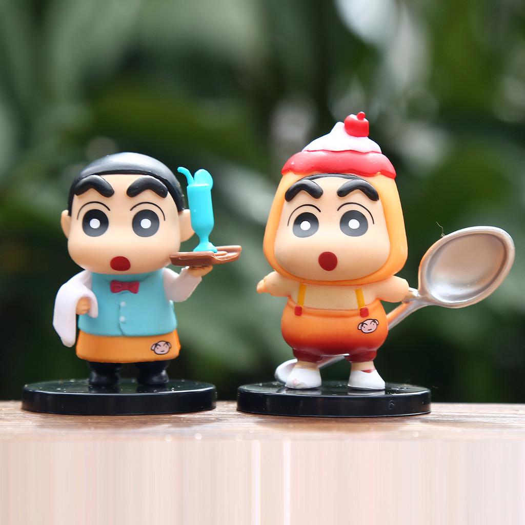 Crayon Shin Chan PVC-Sammelfiguren-Set für Kinder und Sammler