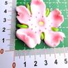 3D Chinese-Style Peach Blossom Refrigerator Magnet - Elegant Floral Decoration