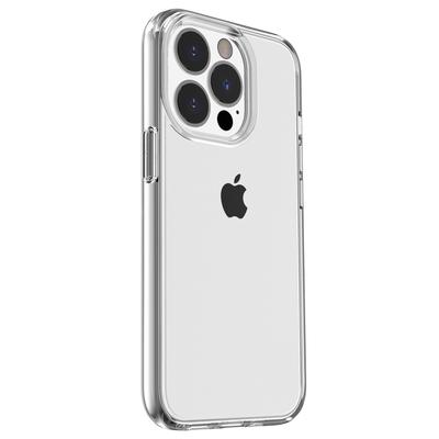 For iPhone 16 Pro Case Clear PC+TPU Shockproof Protective Phone Cover
