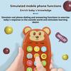 Baby early education puzzle mobile phone, music enlightenment, simulated phone learning story, affordable price