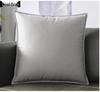 Luxury Retro Faux Leather Pillow Cover with Lychee Pattern - Soft Headboard, Office Cushion, Sofa Throw.