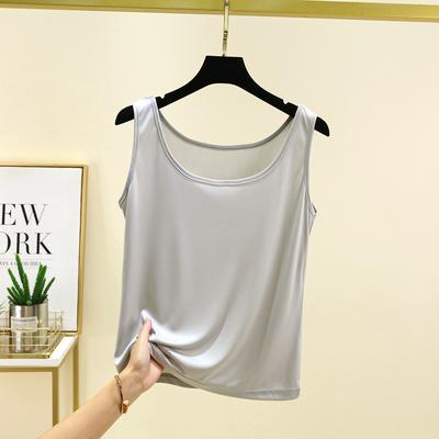 Esta é uma nova camada base de verão sem mangas com um top halter para mulheres. É um Top Slim, Versátil e Simples de Gola U