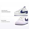Court Borough Low 2 GS White Deep Royal Kids Sneakers University-Red BQ5448-113