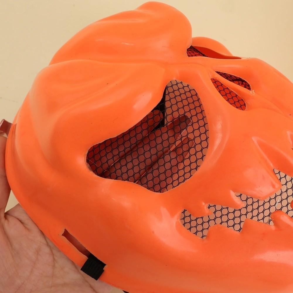 Realistic Halloween Pumpkin Mask Creativity Terrifying Cosplay Mask  Haunted House