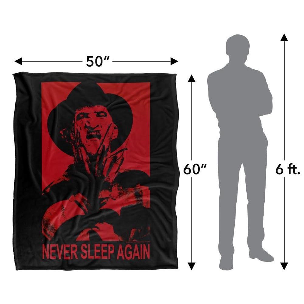 Nightmare On Elm Street Never Sleep Again Blanket