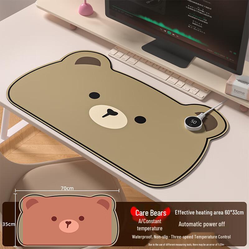OIMG Heated Irregular Desk Mat & Mouse Pad