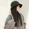 Plush Bucket Hat Women's Autumn and Winter Plush Thickened Thermal Basin Hat Elegant Middle-aged and Elderly Hat