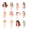 16cm Mini Dolls Body with 3 and Long Hair Girls Birthday Gift