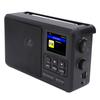 Portable FM Radio USB BT Large Knob Tuning Sleep Off Timing Wireless Fidelity Internet DAB FM Radio