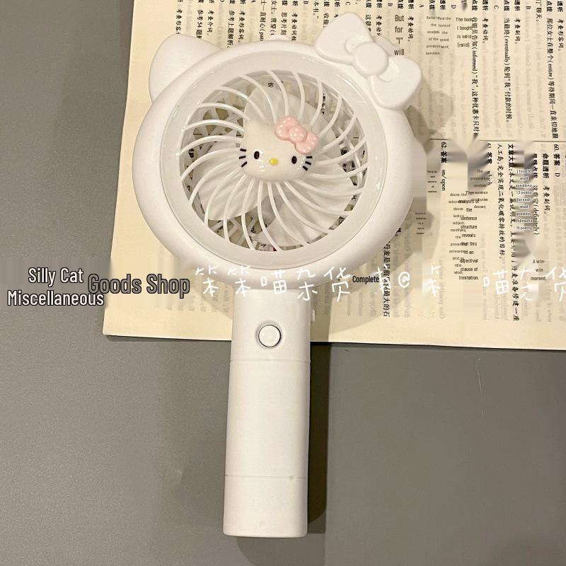 Rechargeable Portable Cartoon Cat Mini Fan