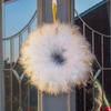 2Yards Natural White Fluffy Marabou Turkey Feathers Boa DIY Christmas Tree Plumas Wedding Dress Decoration Plumes Boa for Crafts