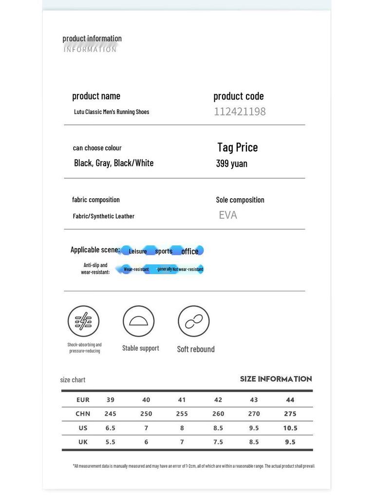 Lotto Men's Breathable Mesh Casual Sport Shoes