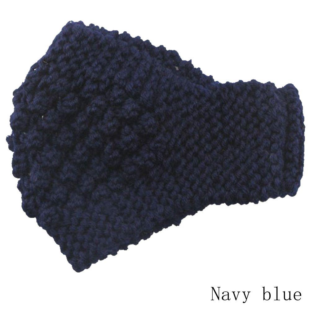 Gift Turban Hair Accessories Knitted Wool Girl Headband Headwear Elastic Crochet Hairband