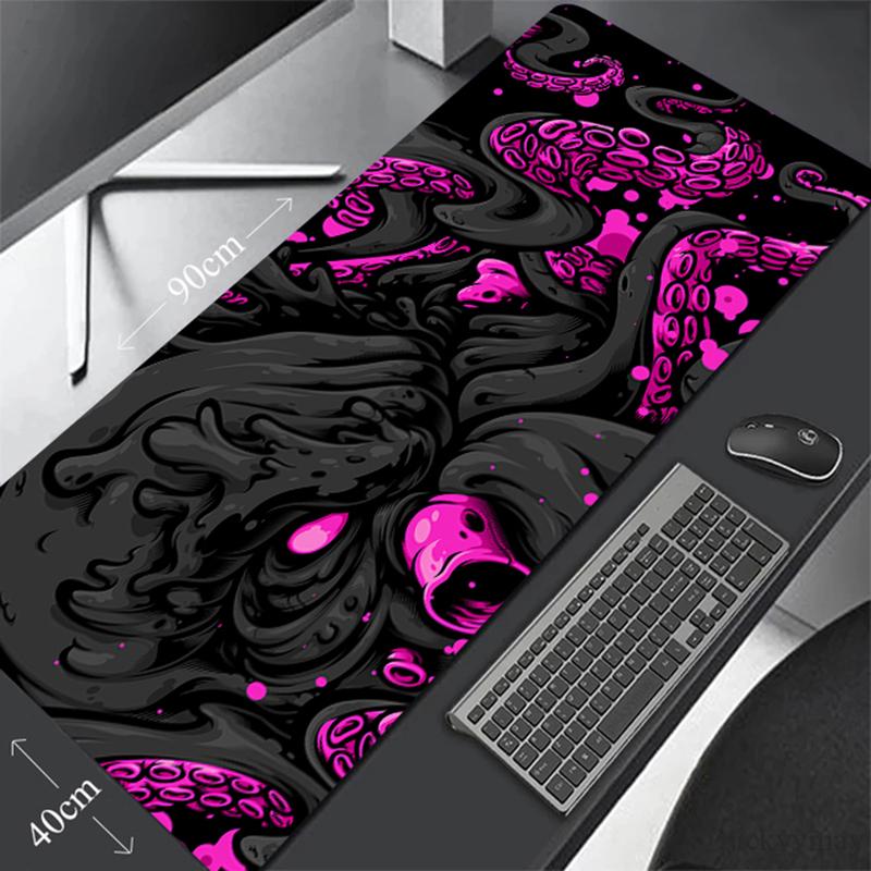 Mouse Pad Big Game Mousepad Laptop Desk Pad 40x90cm Computer Keyboard Carpet Creative Octopus Mouse Mat
