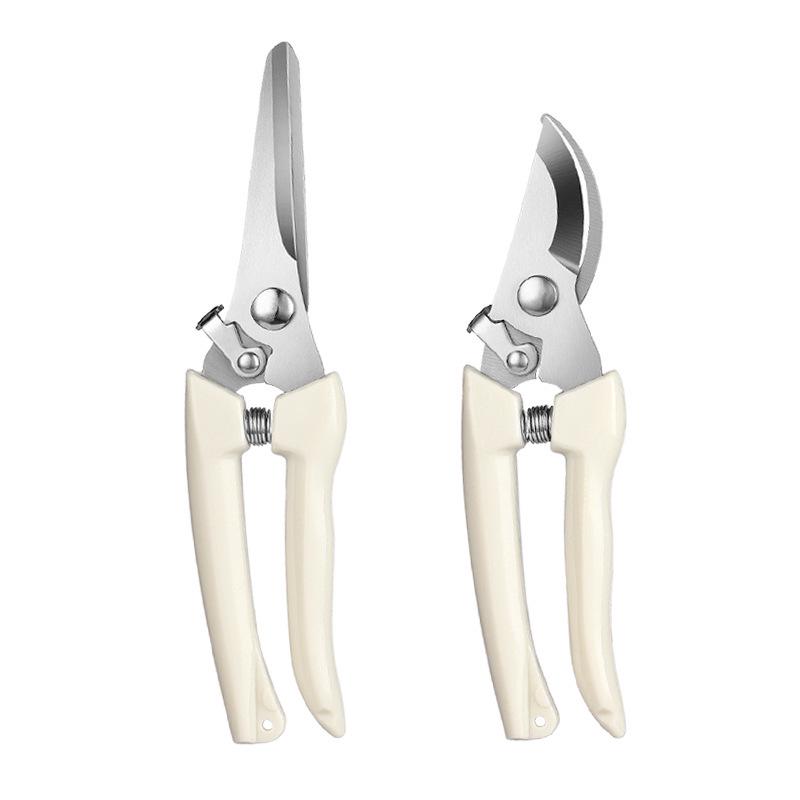 Complete Gardening Pruning Shears Set: Elbow, Garden, Sugar Orange Picking, and Spring Manual Scissors.