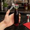 Yousheng One Hand Beer Opener 3D Printed Bottle Cap Popper for Party Portable Flick Off Tool for Camping BBQ Funny Gadget Gift for