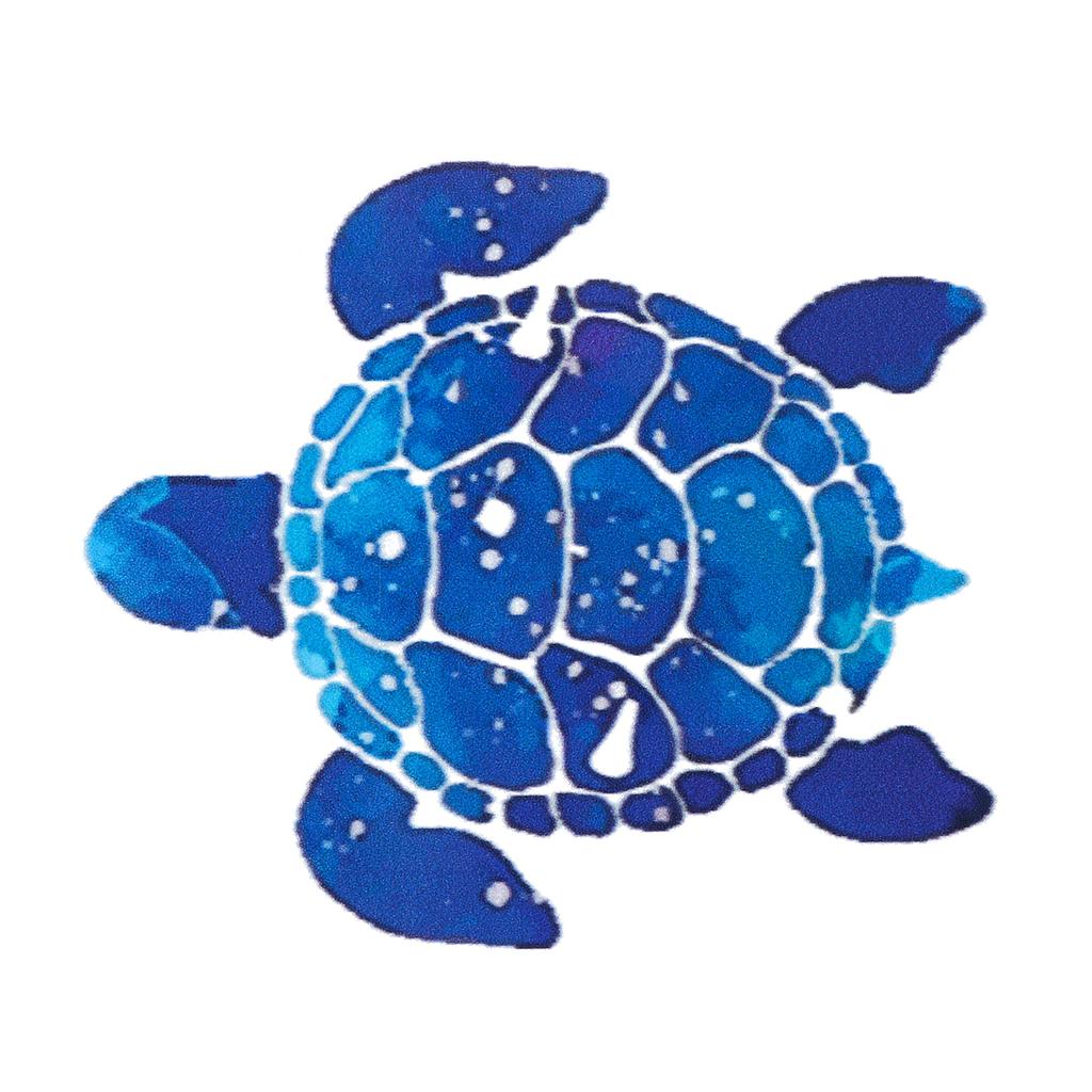 12Pcs/2set Sea Turtle Wall Stickers Vinyl Underwater Ocean Waterproof Wall Decals Home Bedroom Decoration DIY Accessories