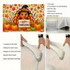 1 Piece, Thanksgiving Turkey Sign, 2D Flat, Funny Turkey Element Banner Background