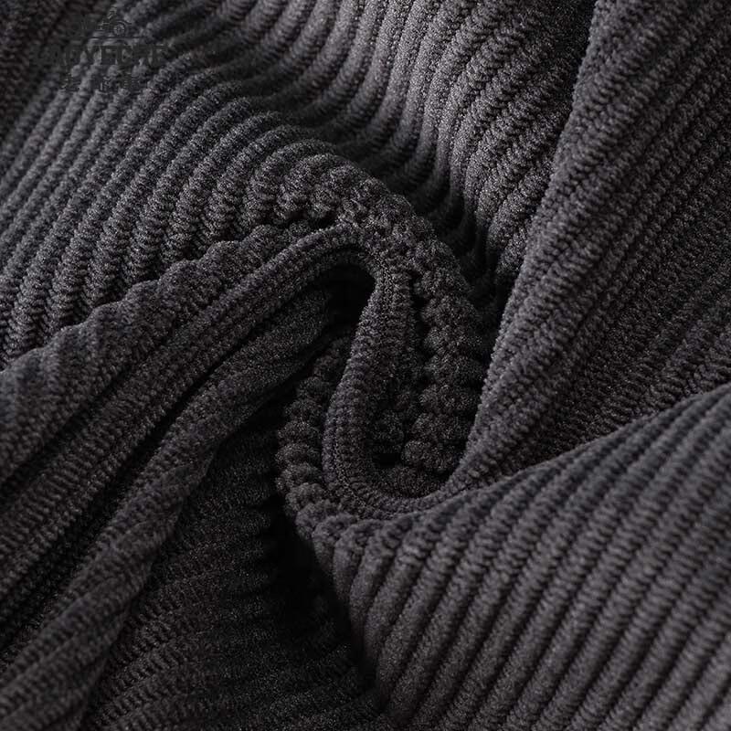 Grandpa Car Men's Corduroy Fleece Lined Straight Casual Pants