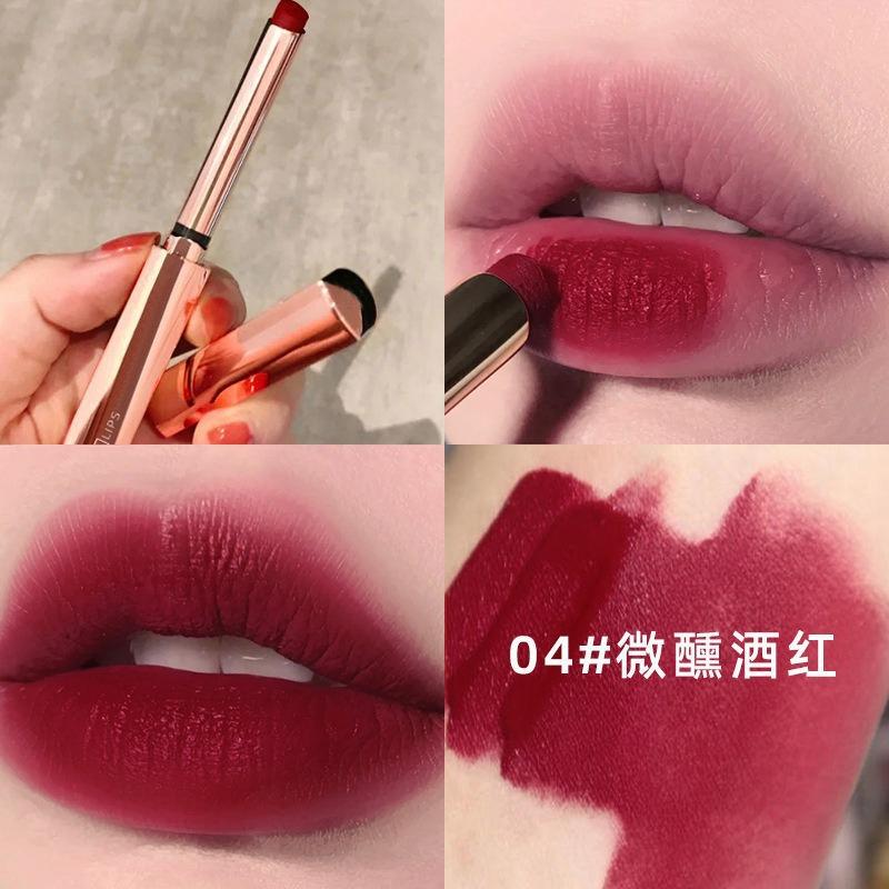 Hailunliren Matte Moisturizing Lipstick Daily Natural Shade For Students