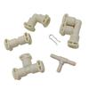 Practical Adapter Clip Plastic Water Tube Connector Adapter for Coffee Machines with Sealed Fit Corrosion Resistant