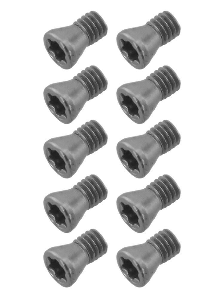 Screw Set of Ten For Use with CNC Machines and Carbide Inserts For Replacement