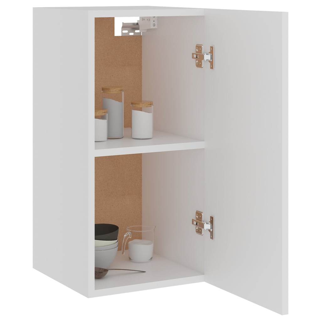 vidaXL Hängeschrank Lyon Weiß 29,5x31x60 cm Holzwerkstoff