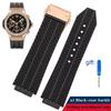 Silicone Watch Band for HUBLOT Hengbao HB Yubo Classic Fusion Big Bang Waterproof Rubber Watch Band Convex Mouth 26 * 19mm