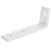 4PCS Corner Braces Aluminum L Shaped Right Angle Support Fixing Repair Brackets Silver3030 Single Groove