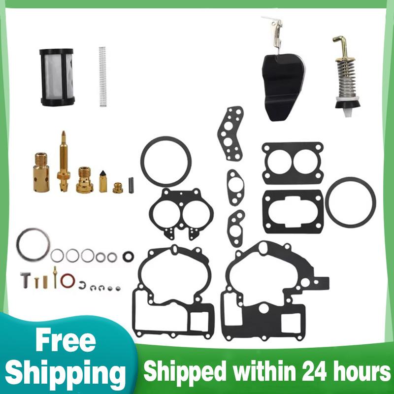 Carburetor 3302- 804844002 Rebuild Kit For Mercruiser Marine 2Barrel 3.0L 4.3L 5.0L 5.7L чёрный