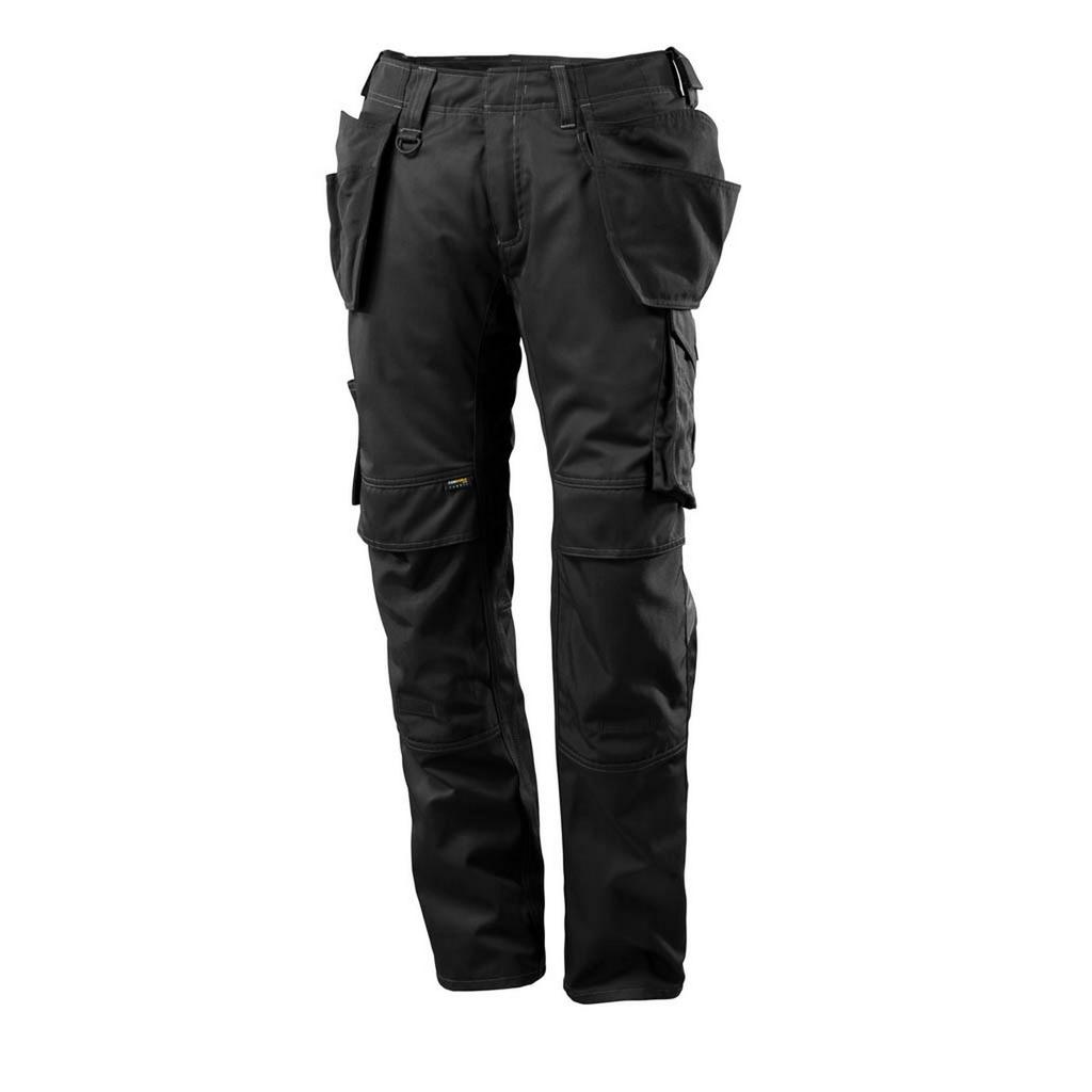 Mascot Mens Unique Two Tone Knee Pad Pockets Work Trousers