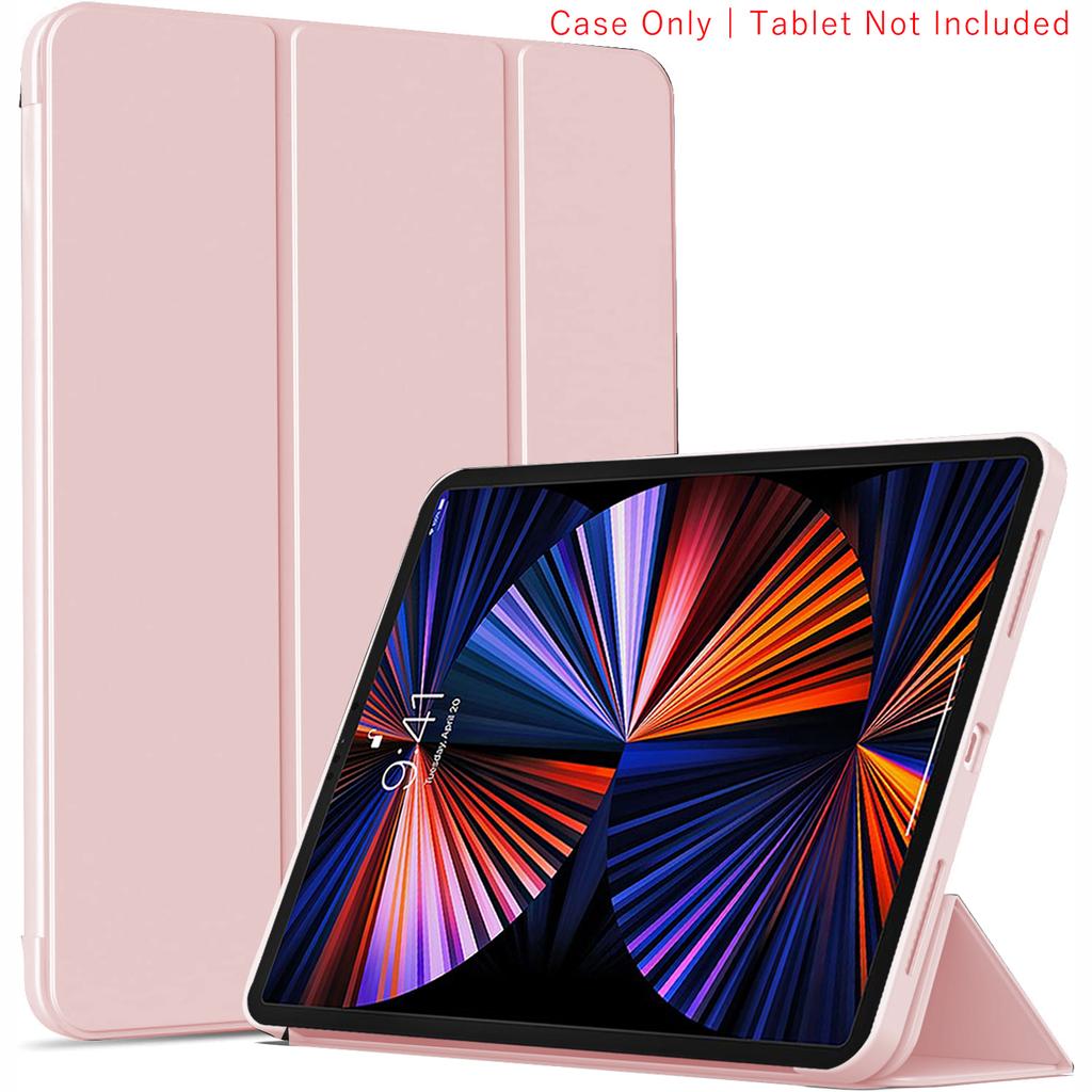 Tri-fold Flip Case For iPad Pro 12.9 inch (3rd/4th/5th/6th) 2018/2020/2021/2022 Magnetic Stand PU Leather Protective Cover