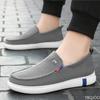 Casual Men's Shoes New Spring and Summer Solid Color Comfortable Anti Slip Flat Breathable Cloth Shoes Zapatos De Hombre