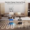 Robotic Vacuum Cleaner Teendow D10S Max Max Suction Power 5000Pa With Mop APP Control Home Cleaning Sweeping Map Navigation Black