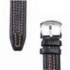 Genuine Leather Watch Strap Convex Mouth 27mmx15mm For Seiko Watchband Sportura Series SNL029P2-SNL021P1 SNL595P2 SNL017P1