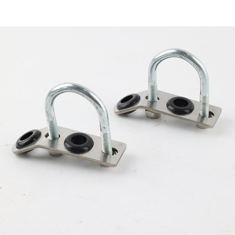 For Honda Acura Traction Bar Lower Radiator Brackets For Civic CRX Integra Stainless Steel